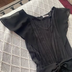 Very cute black lacey Jumpsuit with lining